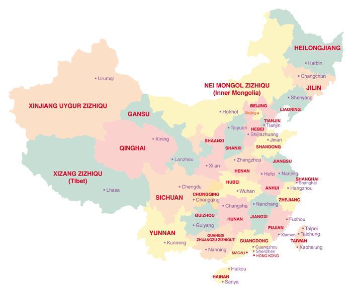 guangzhou china map